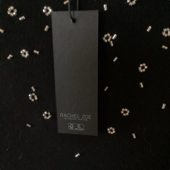 Racheal Zoe Stretchable Beaded Women's Size Small Top NWT - Picture 6 of 6